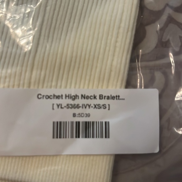 New cream bralette from Three Bird Nest xs/s - Picture 2 of 3